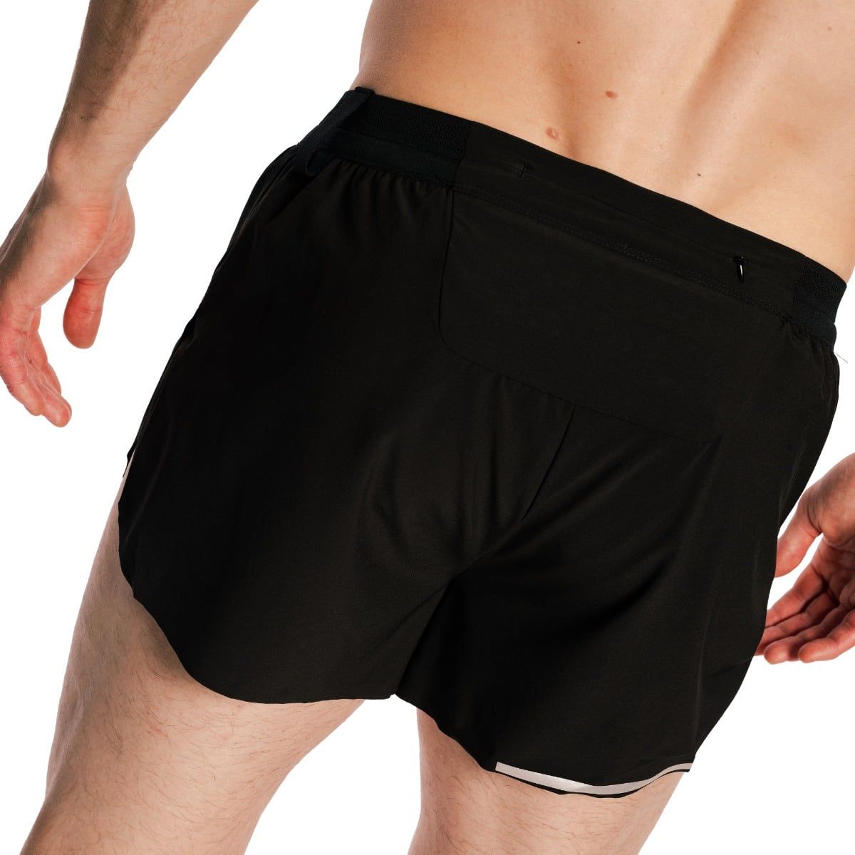 GymBeam Pantaloncini uomo Pulse X Running regular nero