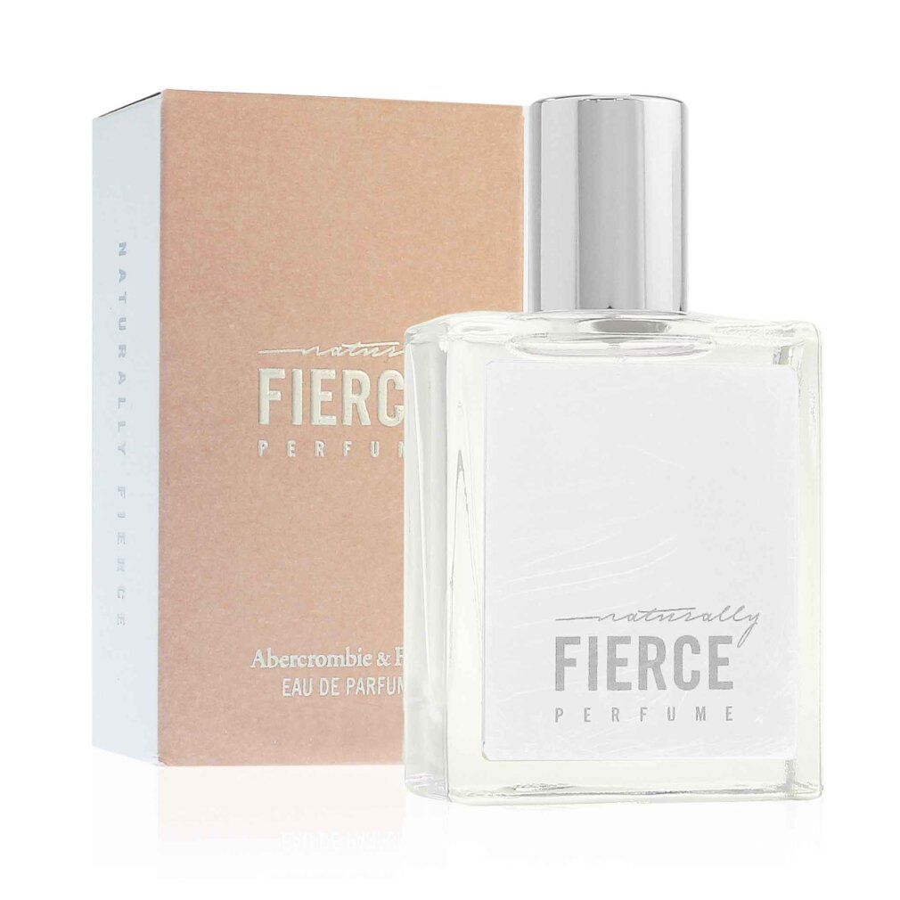 Flacone e scatola di Eau de Parfum. Flacone con tappo argentato, scatola beige.
