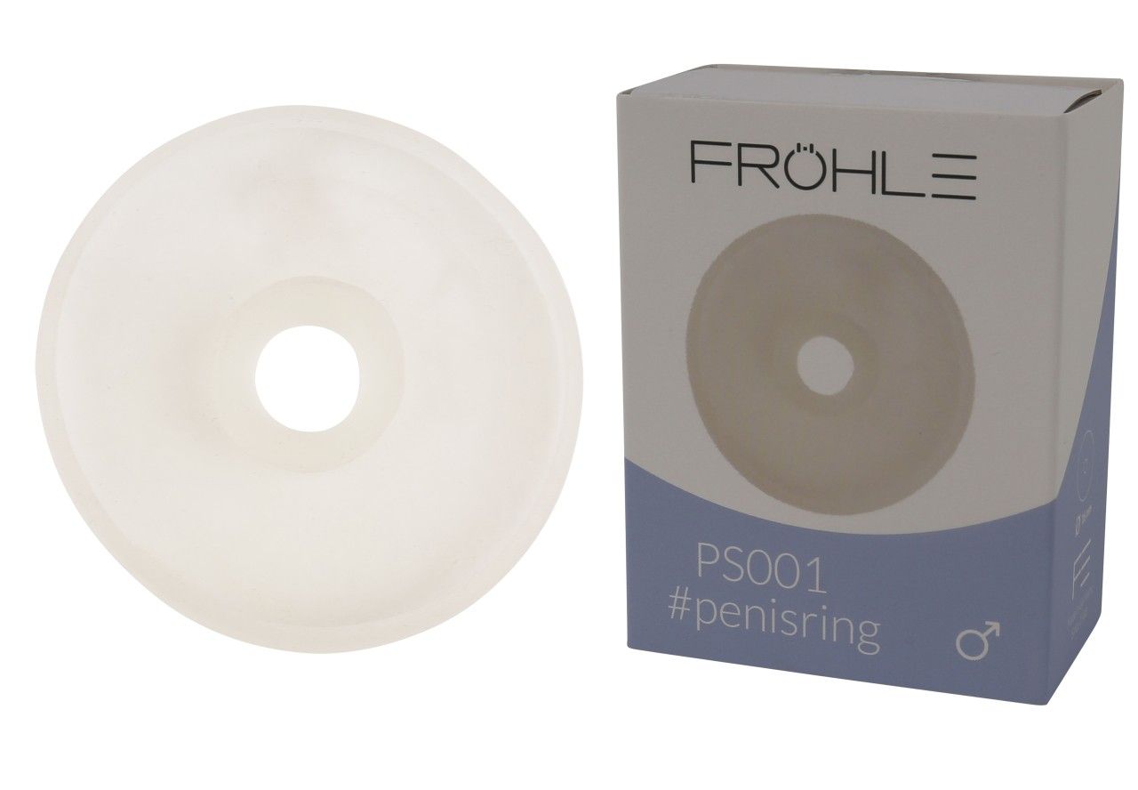 Anello per pene Fröhle PS001, 16 mm, con confezione.