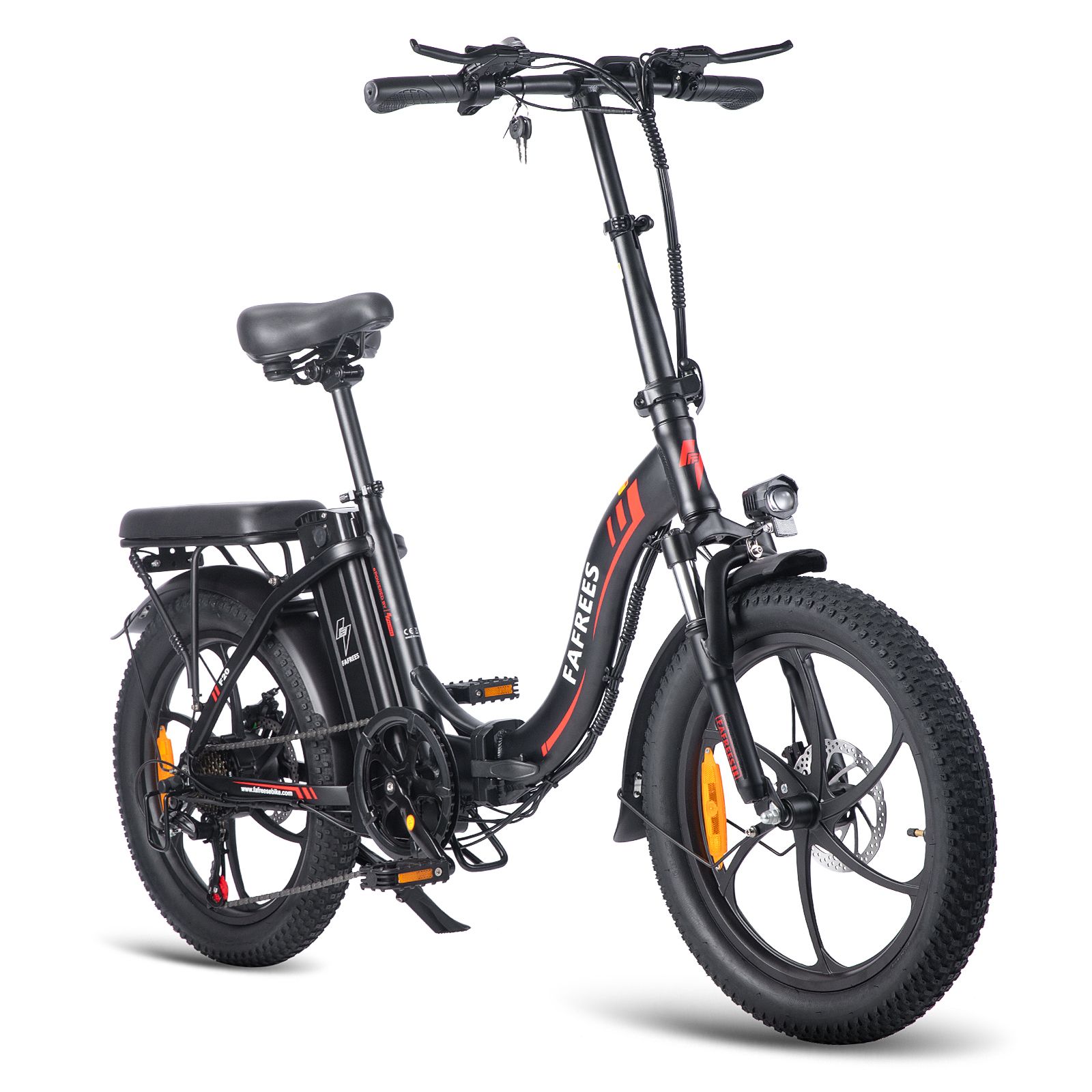 Bicicletta elettrica pieghevole FAFREES F20 con batteria da 36 V 15 Ah