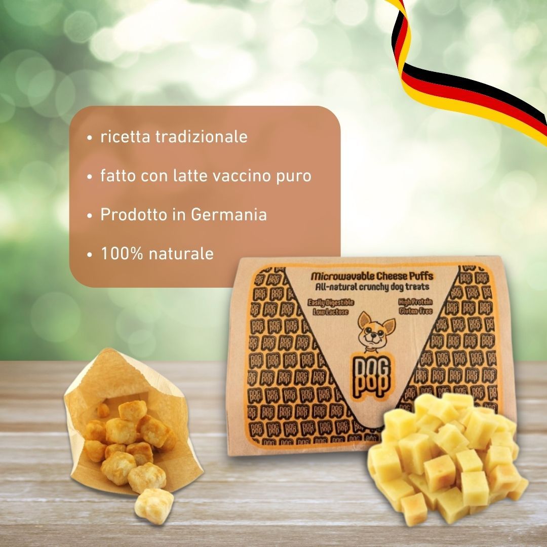 Wildfang - Popcorn al formaggio per cani