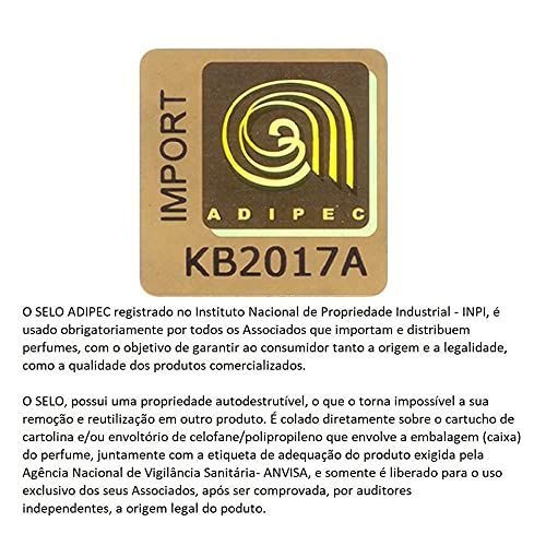 Sigillo di importazione ADIPEC. Scritta KB2017A. Testo in portoghese.