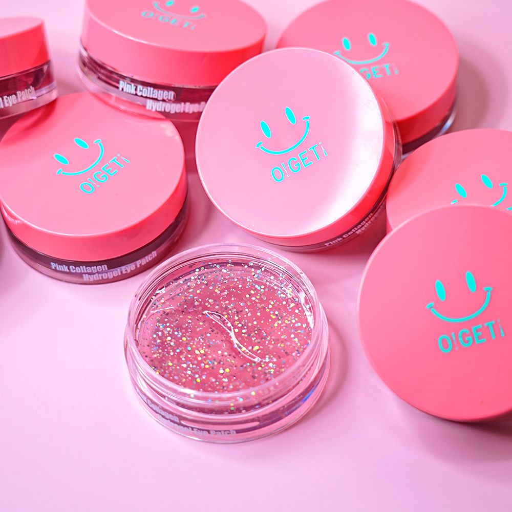 Pink Collagen Hydrogel Eye Patch