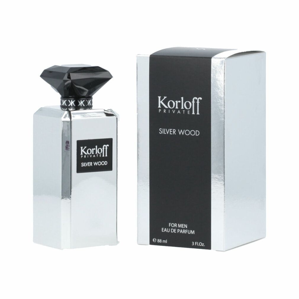 Korloff Silverwood Eau De Parfum Spray  per uomo