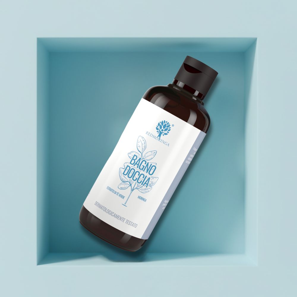 RedMoringa Bagnodoccia Naturale alla Moringa – Detergente Idratante