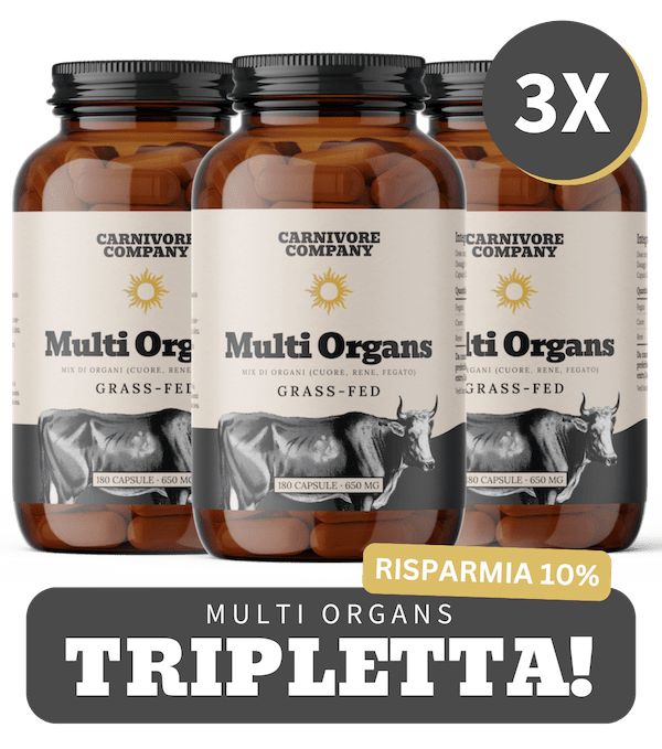 Carnivore Company Multi Organs - Mix di Organi Bovini Grass Fed & Finished