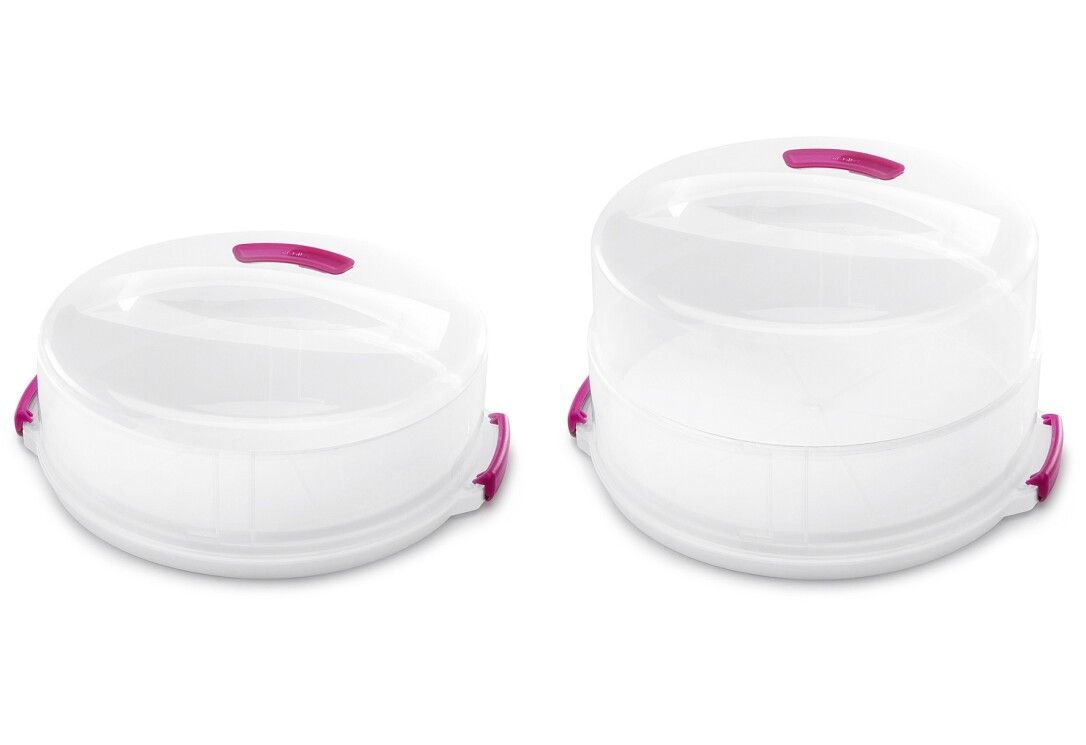 Contenitore per torte regolabile in altezza METALTEX