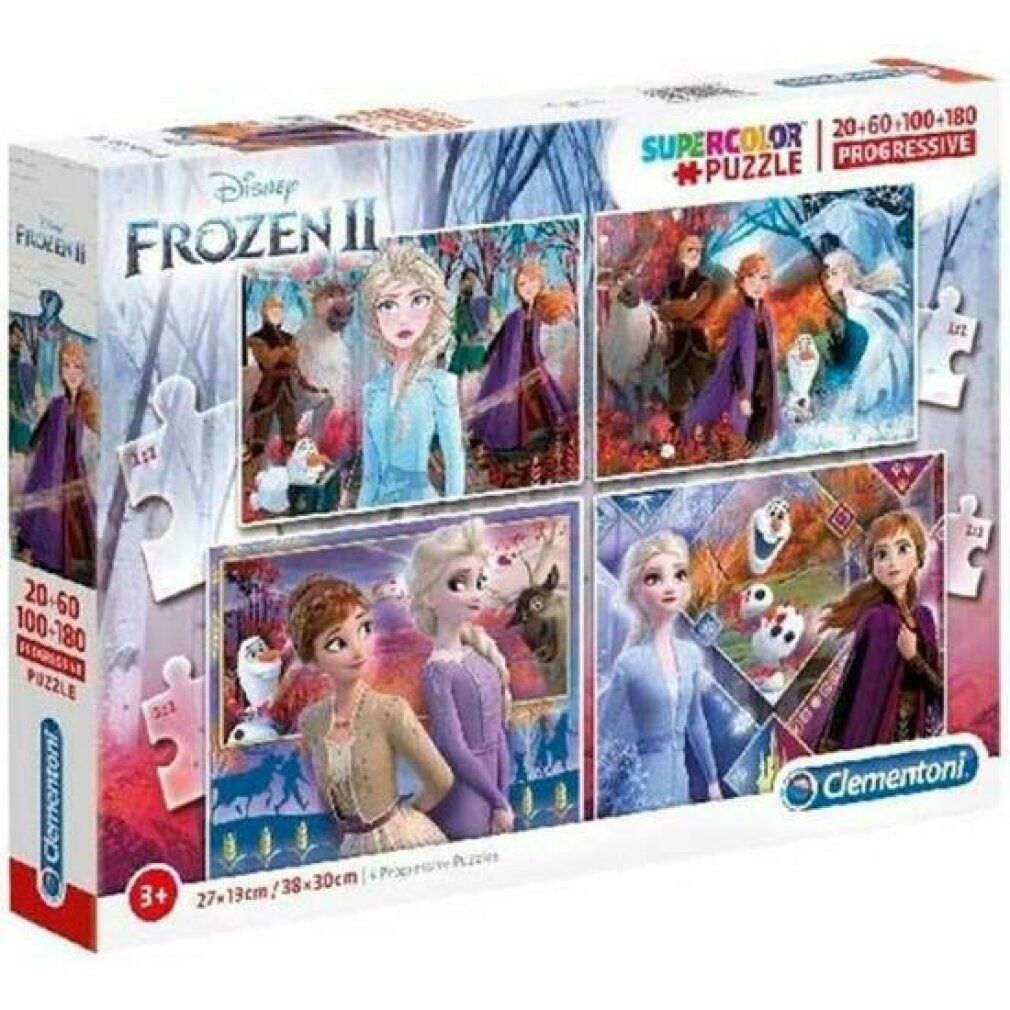 Clementoni 20+60+100+180 Ps Puzzle Frozen 21411X6