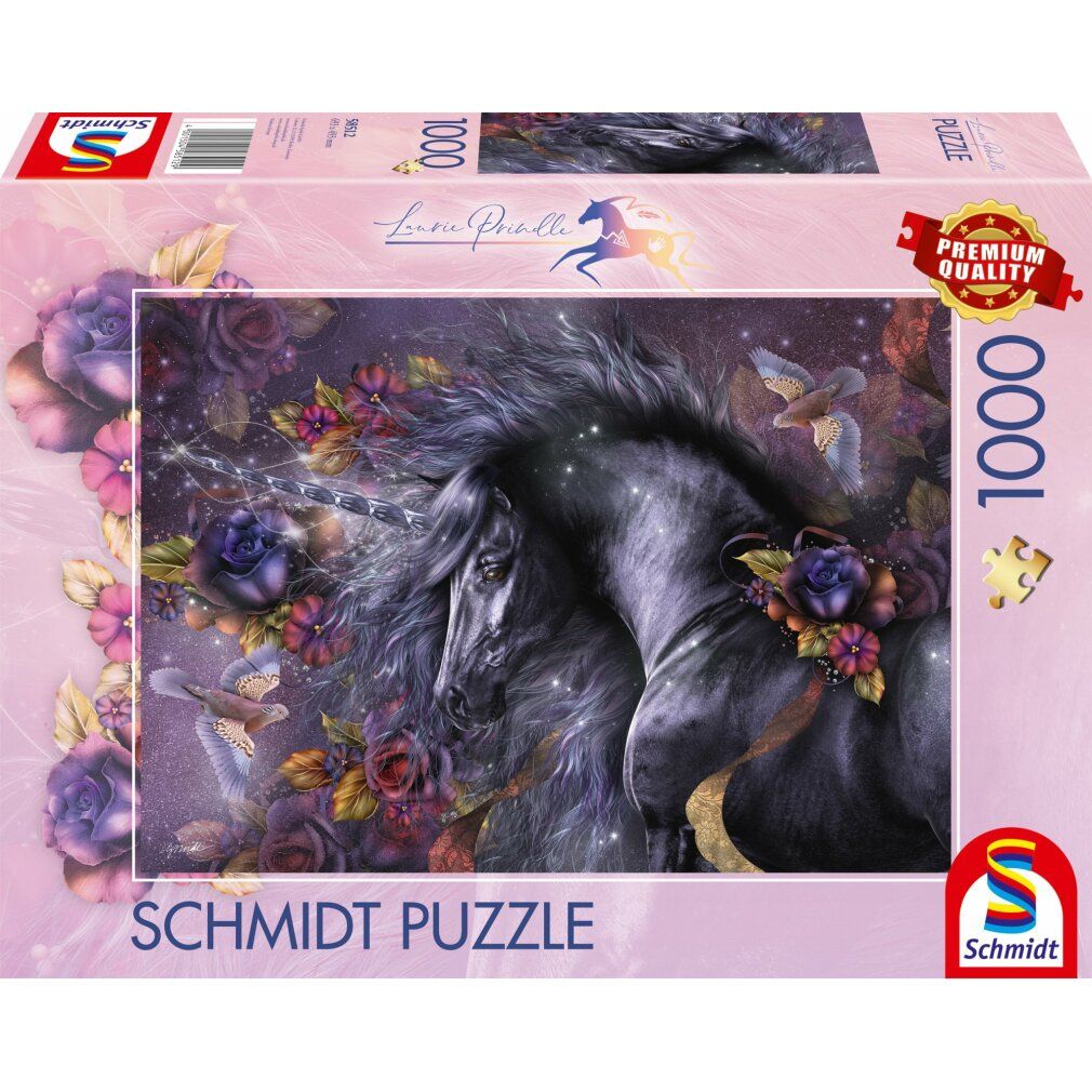 schmidt Puzzle Rosa Blu 1000 pezzi