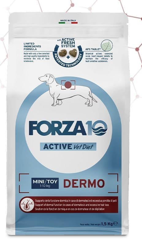Forza 10 cane dermo active vet diet mini toy