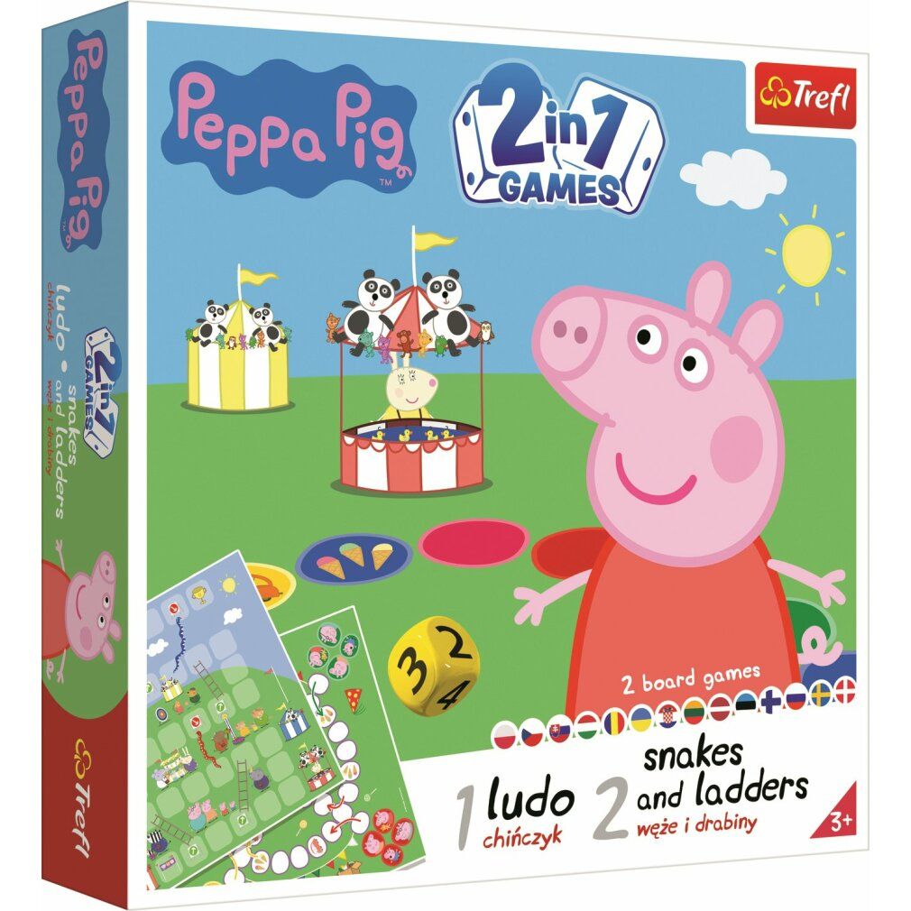 trefl Games Piglet Peppa 2v1: Uomo, non essere cattivo