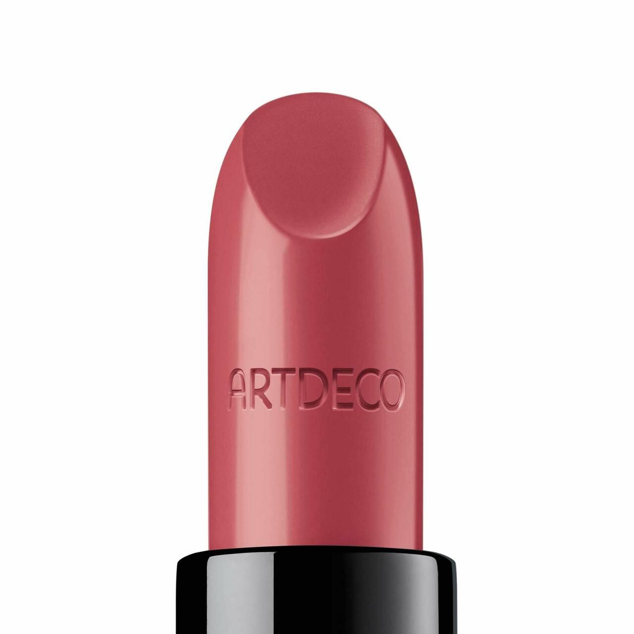 Rossetto rosa con scritta ARTDECO. Stick nero.