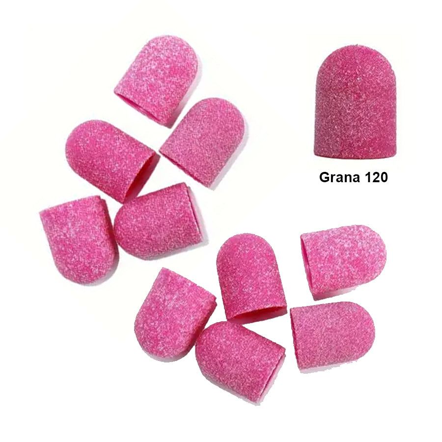 LCI Cosmetics - Cappucci leviganti per fresa unghie LCI - grana 120