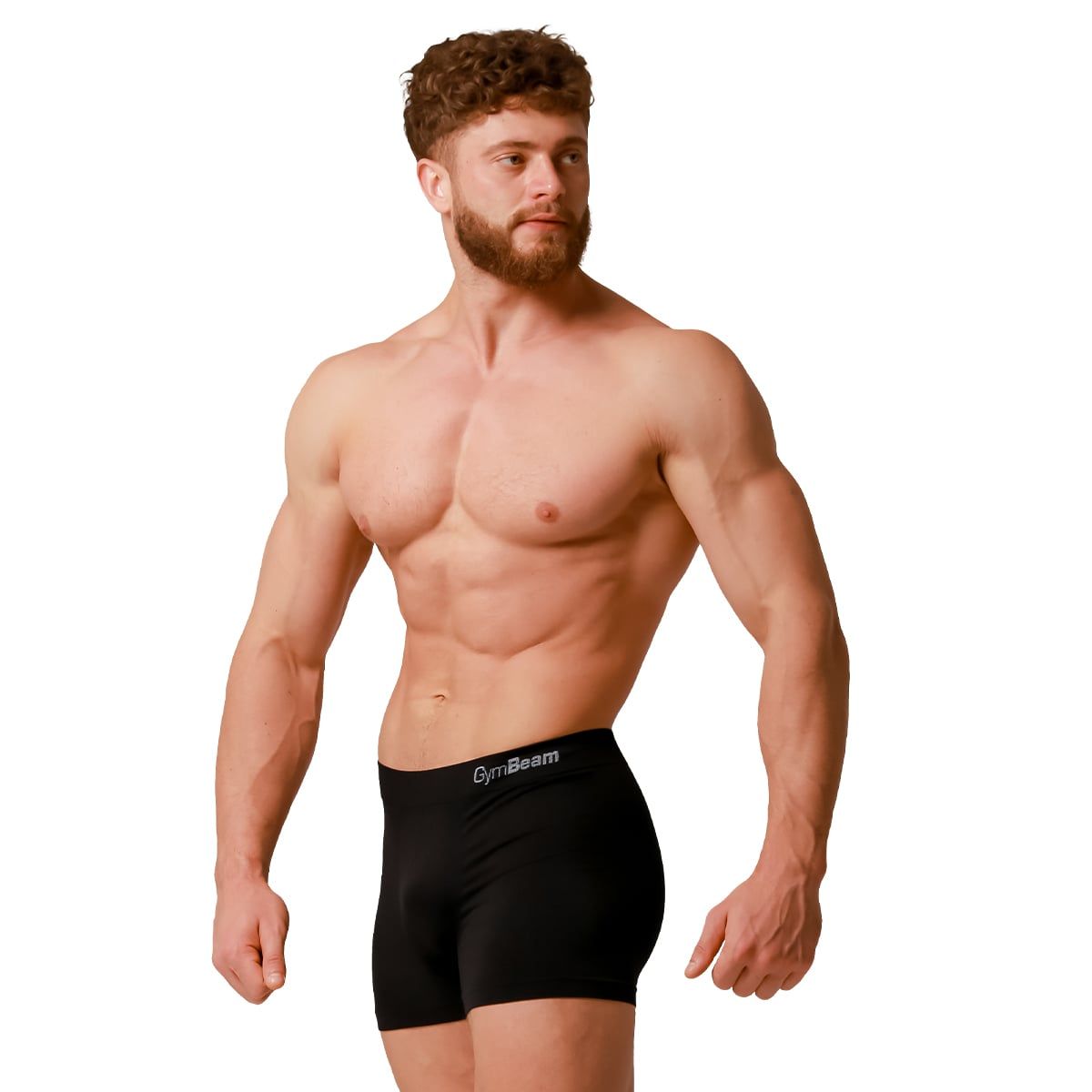 GymBeam Boxer uomo slim seamless 2Pack Black