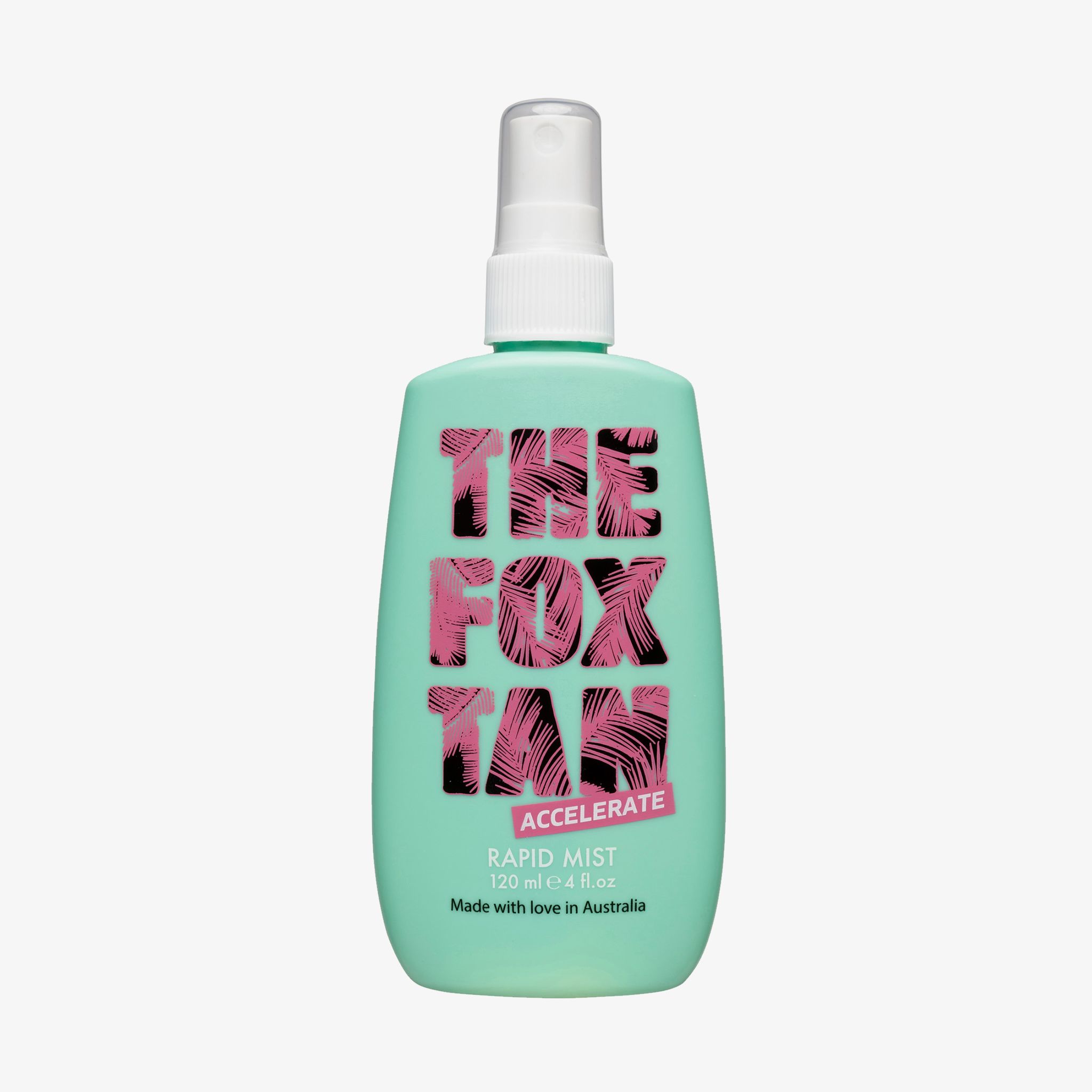 The Fox Tan Rapid Tanning Mist, Spray Acceleratore Abbronzatura, Boost Melanina, Sole & Corpo, 120ml