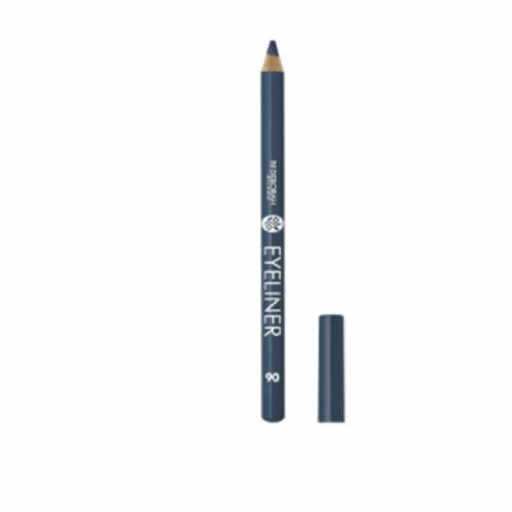 Matita eyeliner blu con cappuccio. Scritta: Eyeliner, 8.