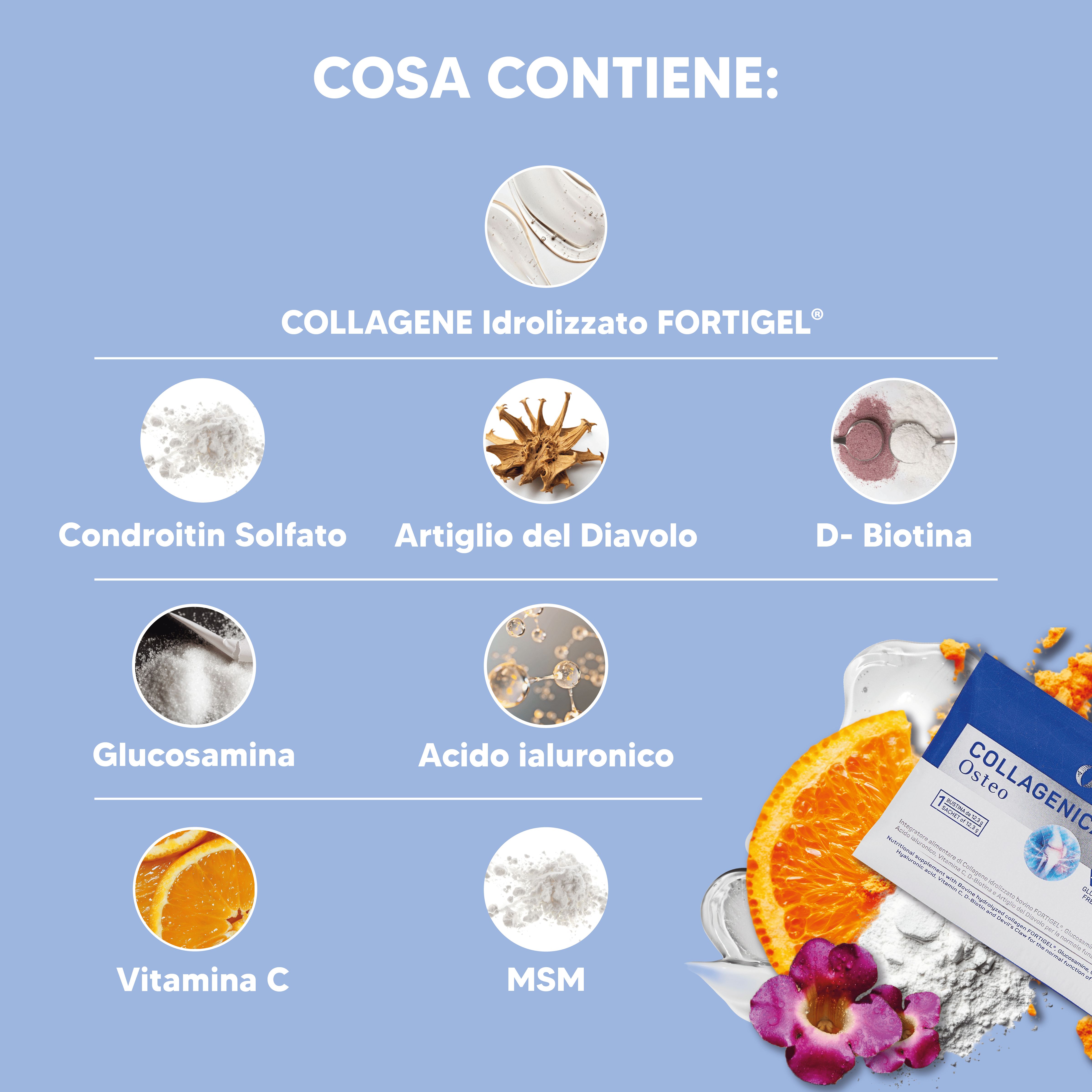 NTP BIOTECH Collagenica Osteo per articolazioni, ossa e cartilagine