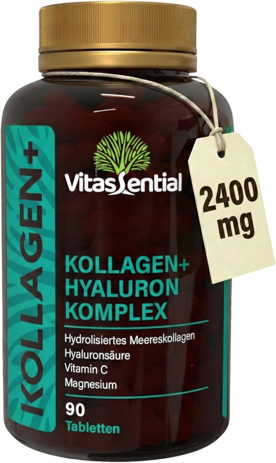 Vitassential Compresse Complesso Collagene Marino + Acido Ialuronico