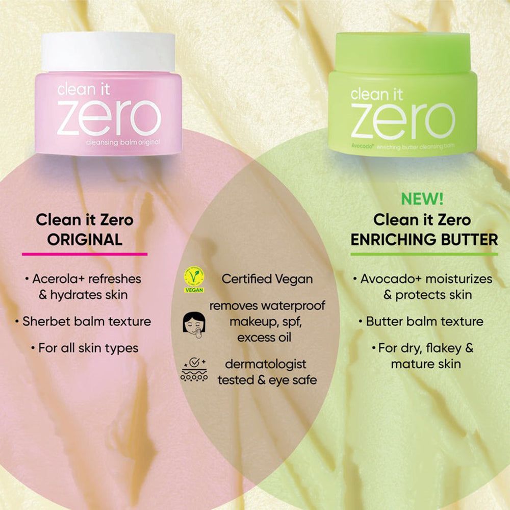 Testo sulla formula "Butter Balm" di Banila Co con i suoi benefici.