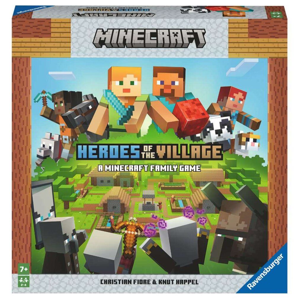 Minecraft Junior - Heroes of the Village Board Game