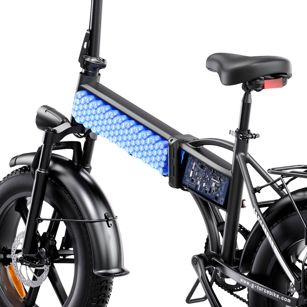 G-FORCE RC Bicicletta elettrica pieghevole, batteria da 48 V 15 Ah, 51 cm