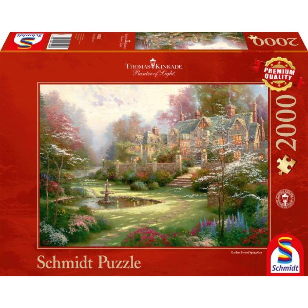 Thomas Kinkade - Tenuta di campagna - Puzzle da 2000 pezzi