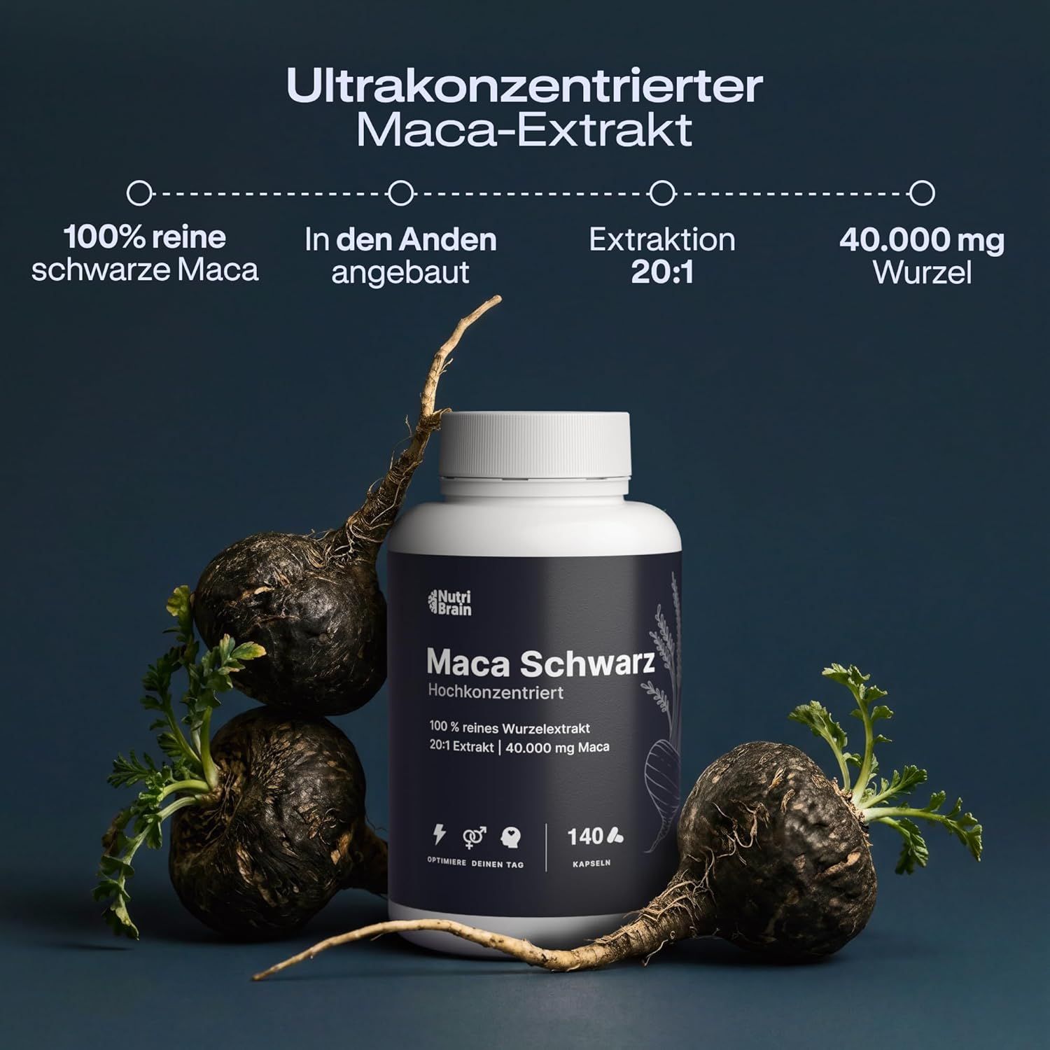 NUTRIBRAIN Capsula di Maca Nera