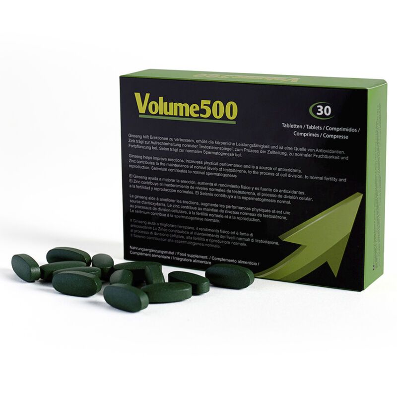 500Cosmetics Volume500 Pillole per volume dello sperma