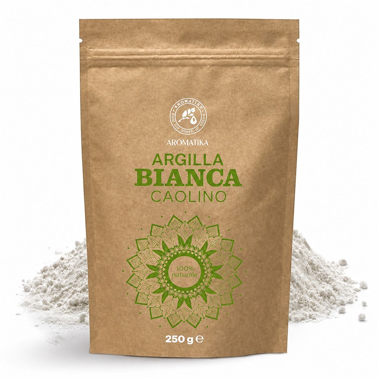 AROMATIKA Argilla bianca caolino in polvere