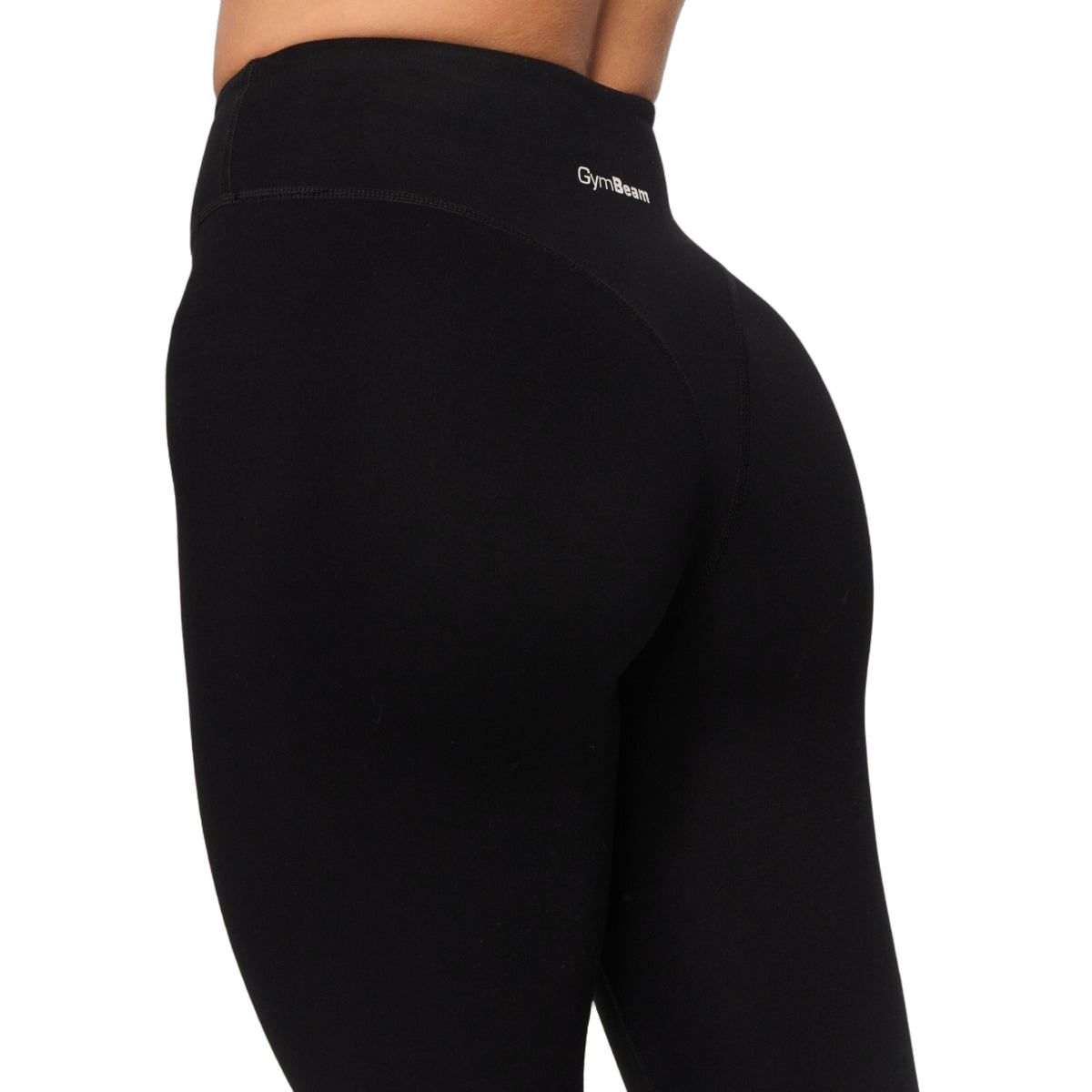 GymBeam Leggings donna Fierce neri a vita alta senza tasche