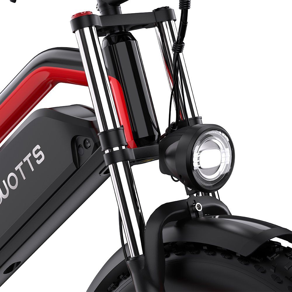 DUOTTS N26 Bicicletta elettrica da fuoristrada da 26" con doppio motore 48V 20Ah
