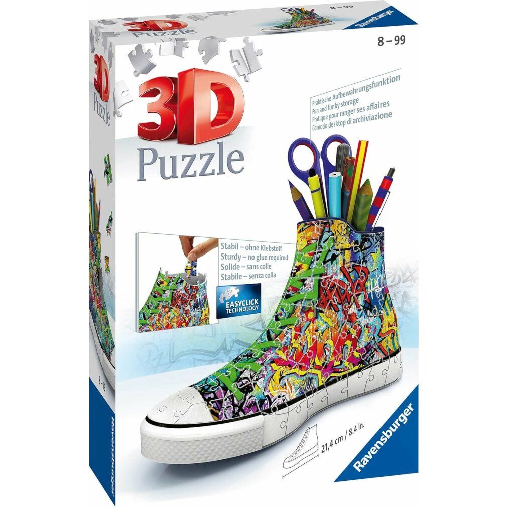 Puzzle 3D Ravensburger - Sneaker Graffiti