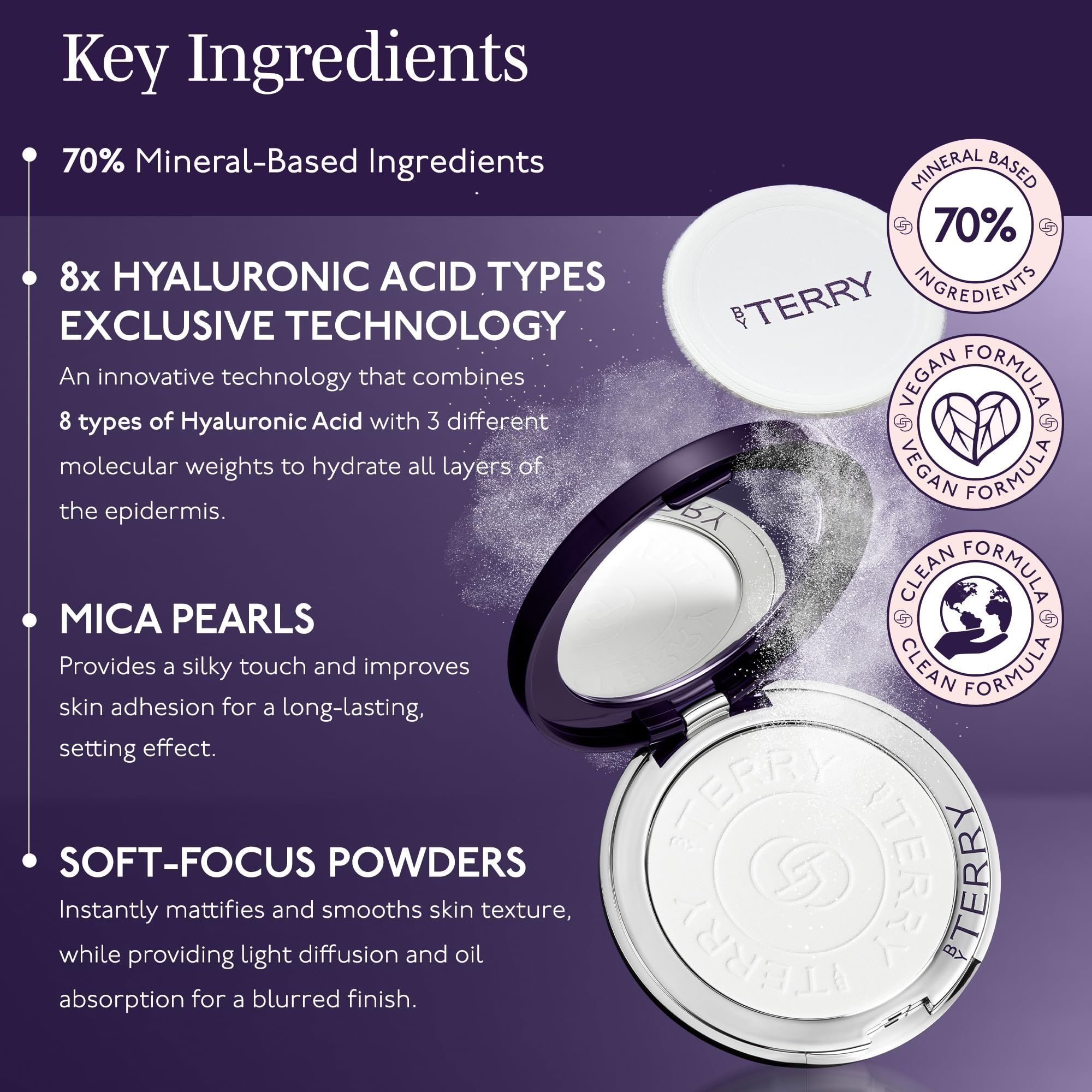 BY TERRY 8HA Hyaluronic Pressed Hydra-Powder 8g