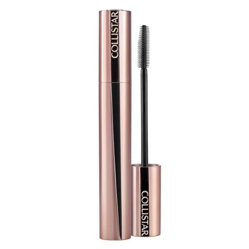 Tubo mascara e spazzola. Spazzola con setole, manico nero. Tubo con scritta COLLISTAR.
