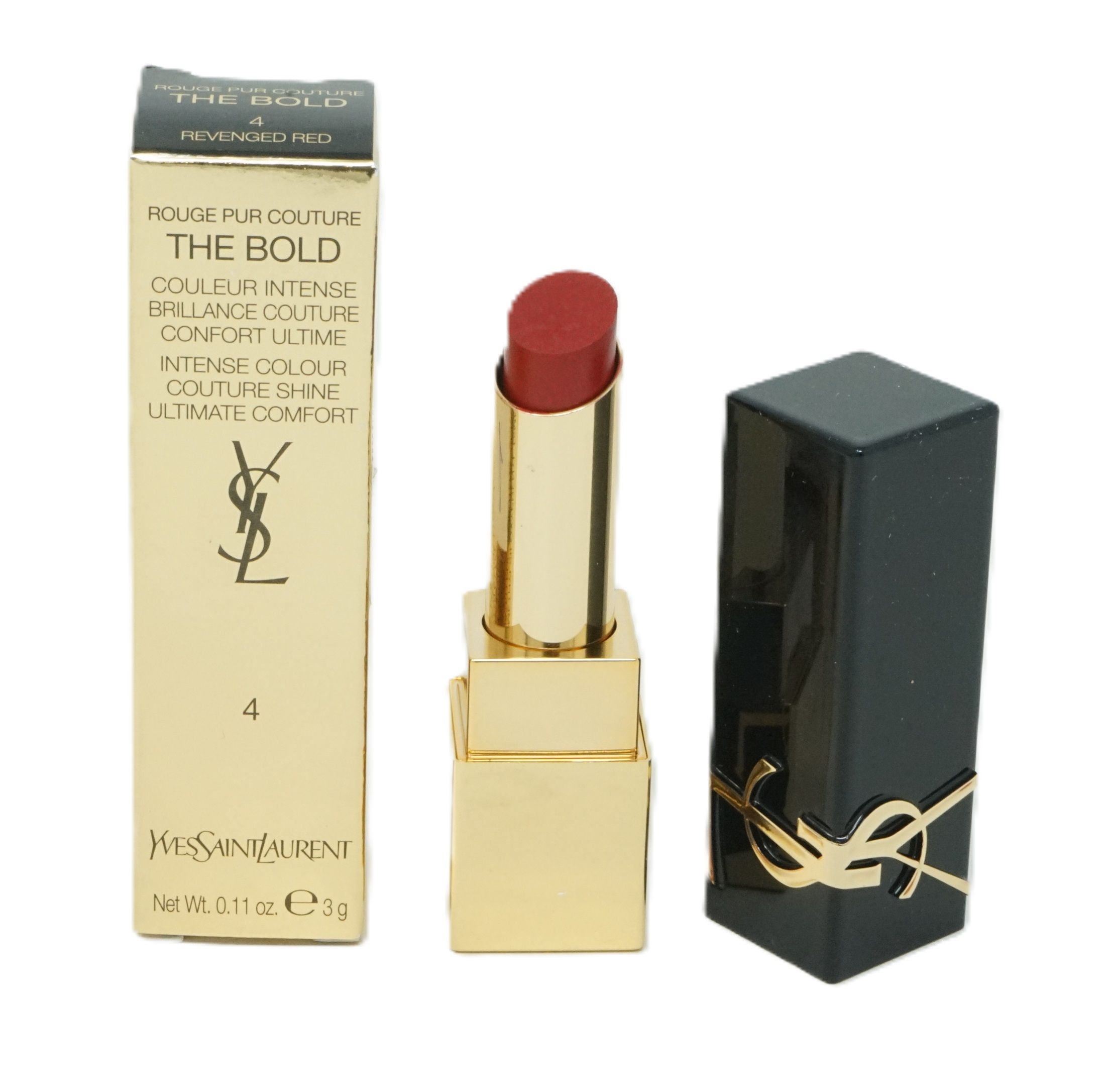 YSL ROUGE PUR COUTURE THE BOLD 04 - Rossetto Opaco