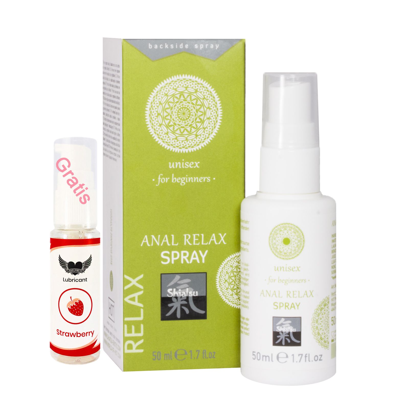 Shiatsu - Spray rilassante anale 50 ml - Redcare