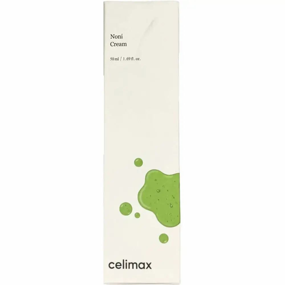 Confezione rettangolare alta con nome e marchio del prodotto. Macchie di colore verde. 50 ml / 1,69 fl. oz.