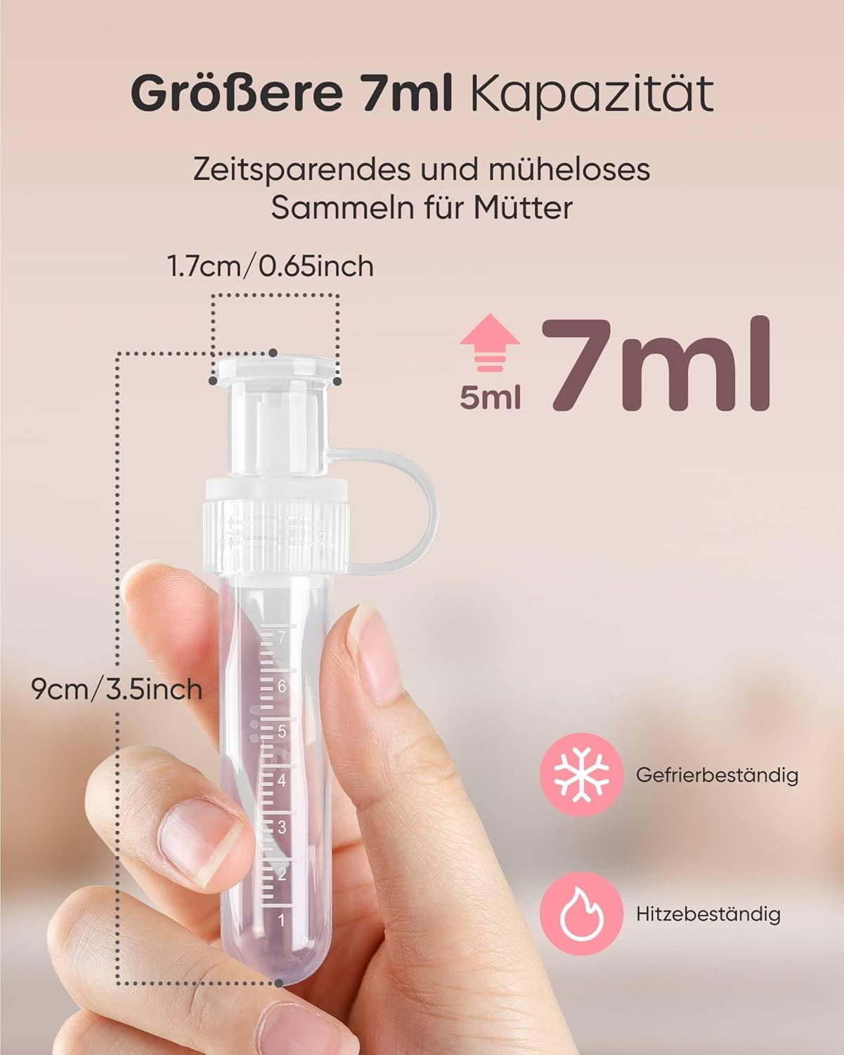 Nuliie Kit per la Raccolta del Colostro