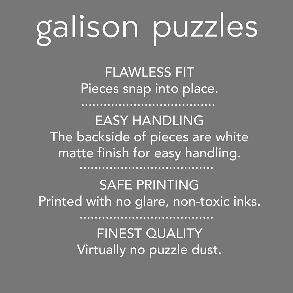 galison Puzzle quadrato sul mare 500 pezzi
