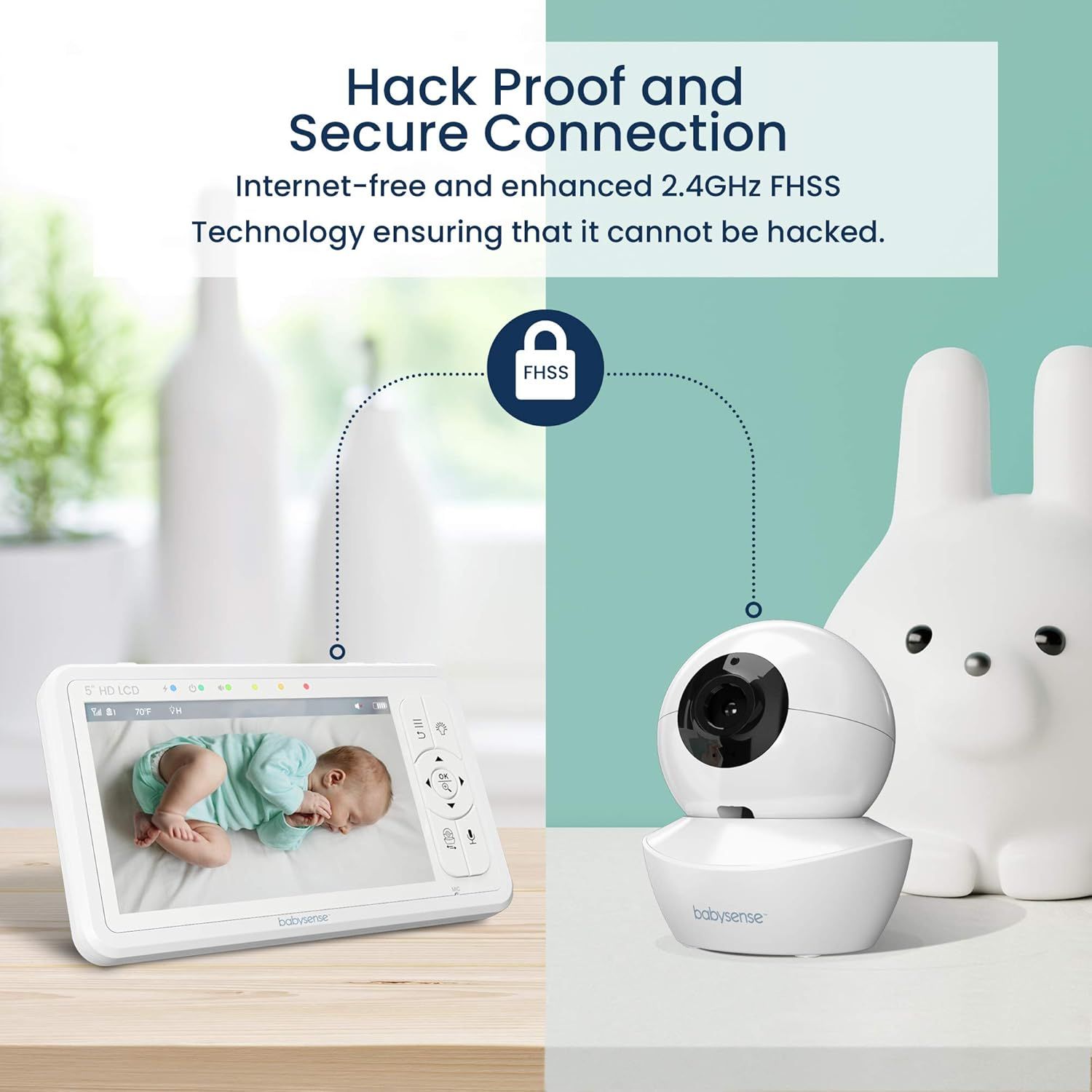 Baby monitor con telecamera Babysense