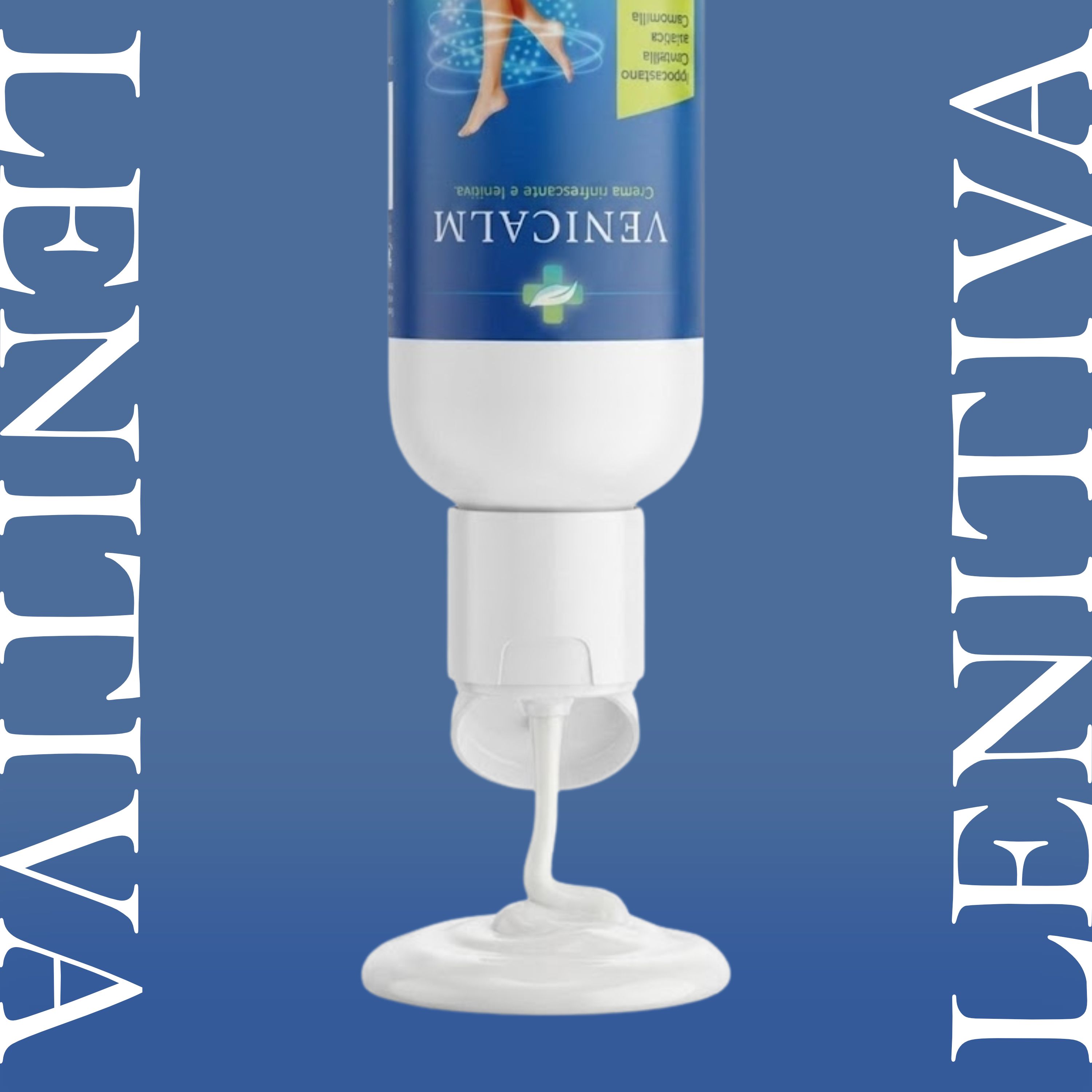 ALOHALABS Venicalm Crema Gambe Rinfrescante e Lenitiva – con Ippocastano, Centella Asiatica e Camomi