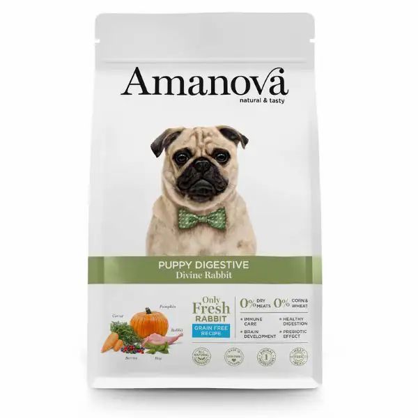 amanova puppy digestive dog divine rabbit
