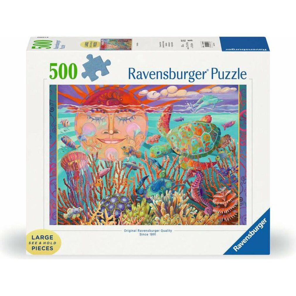 ravensburger Puzzle Sole e Mare xxl 500 pezzi