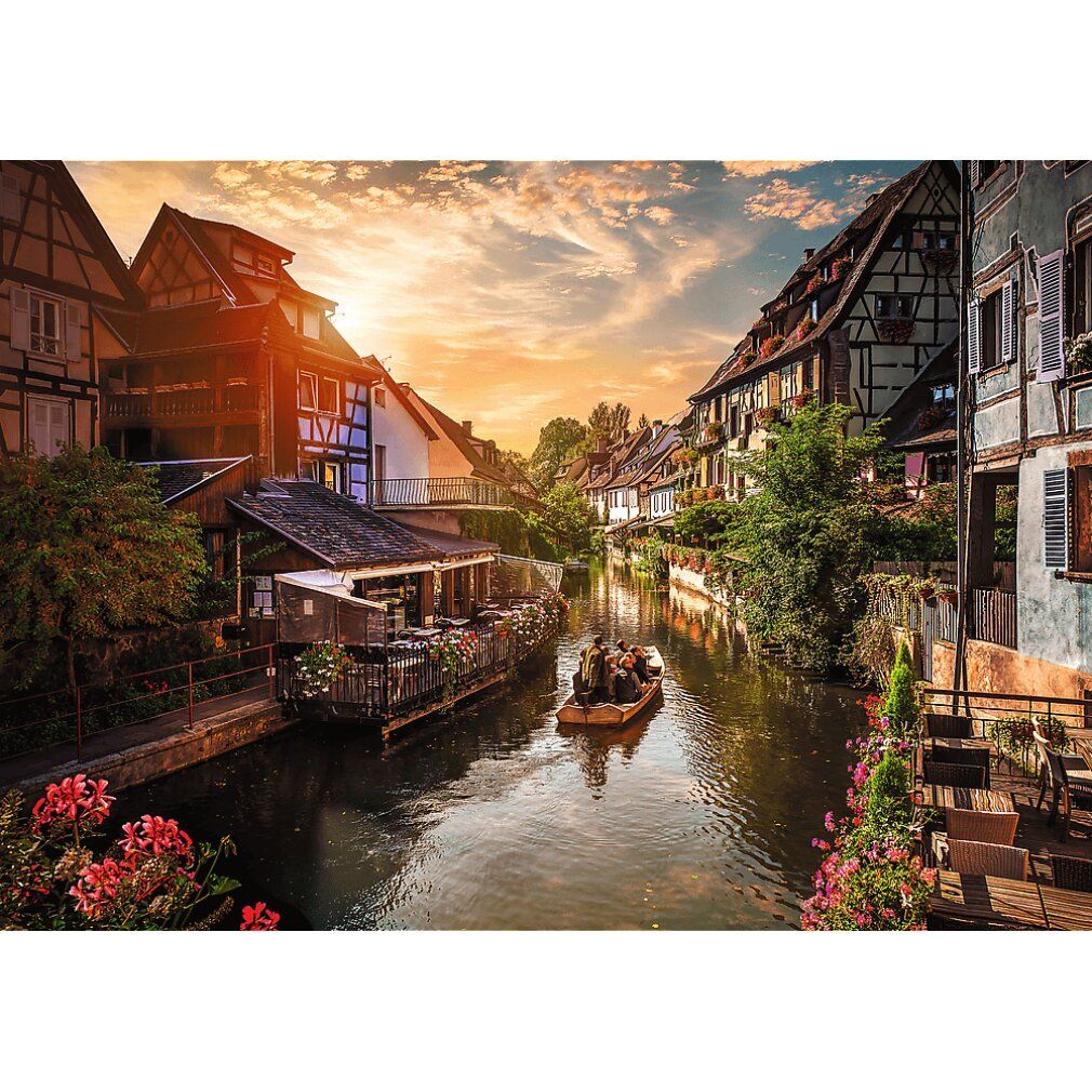 trefl Puzzle Premium Plus Odissea fotografica: Piccola Venezia a Colmar 1000 pezzi