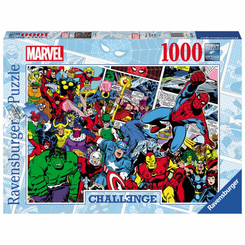 Sfida Marvel - Puzzle 1000 pezzi