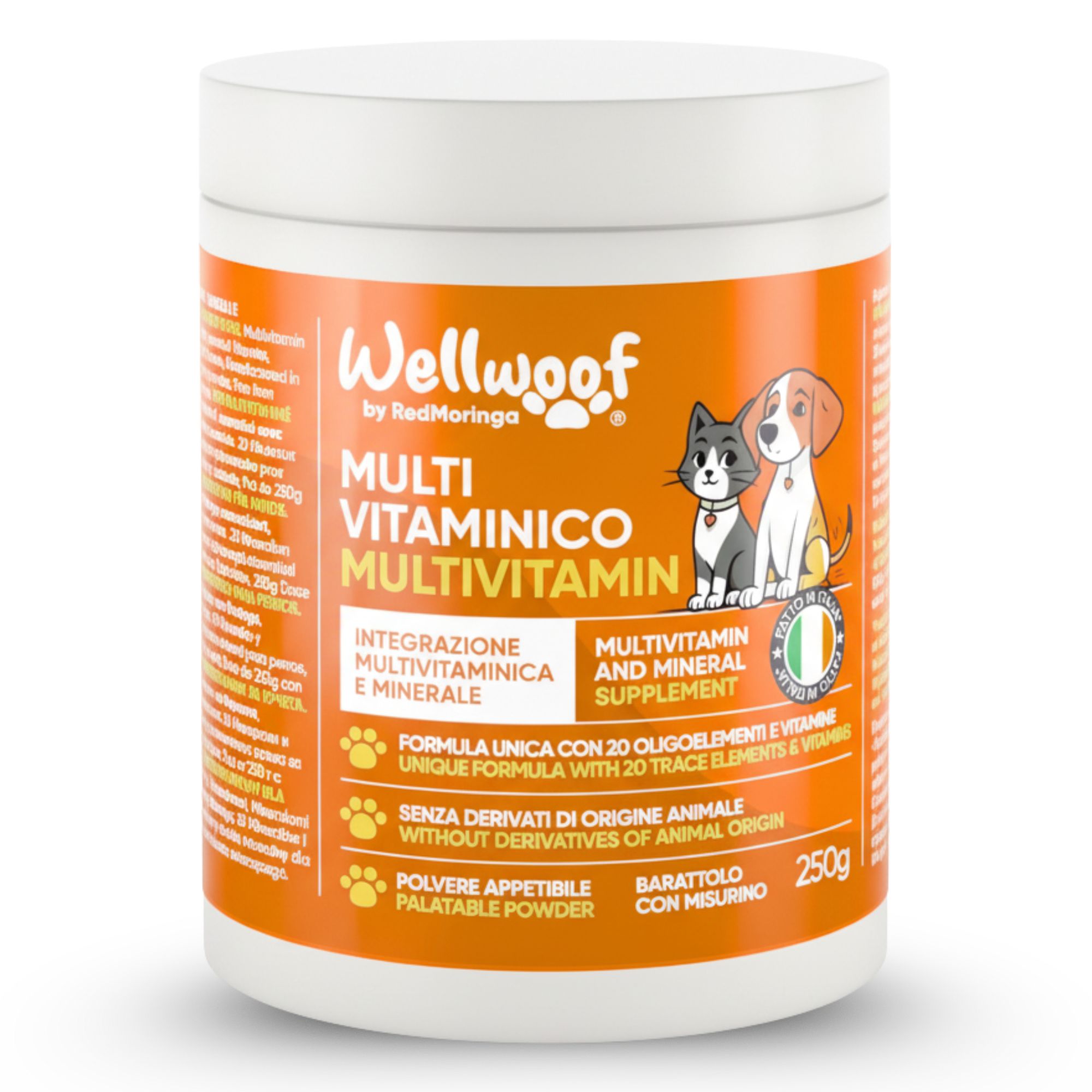 WellWoof Multivitaminico Completo per Cani e Gatti