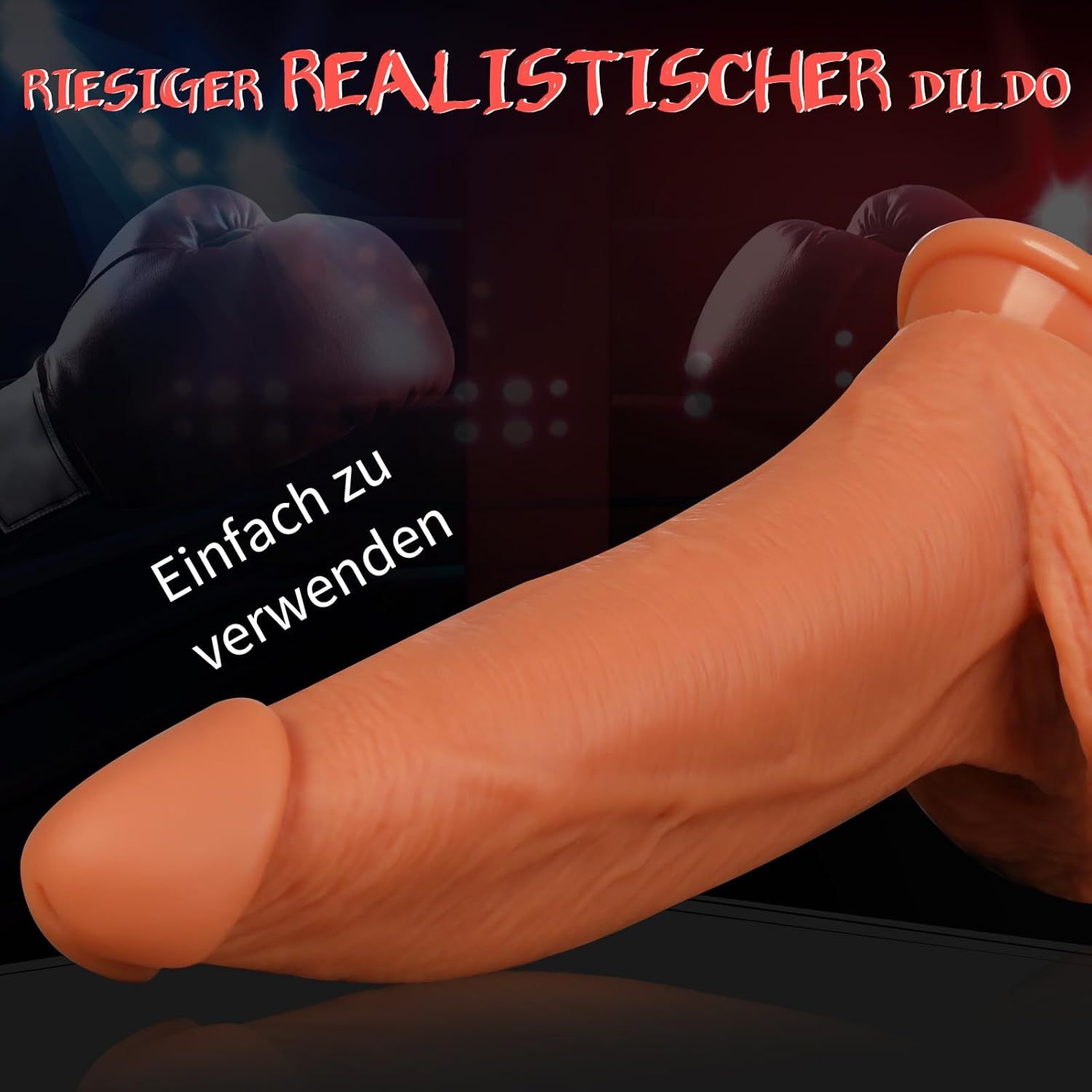 HIVEFUN Dildo realistico di grandi dimensioni