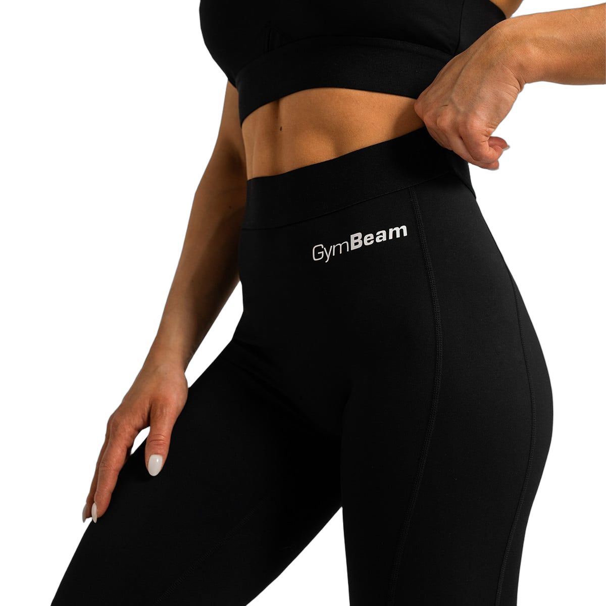 GymBeam Leggings donna Limitless Black a vita alta
