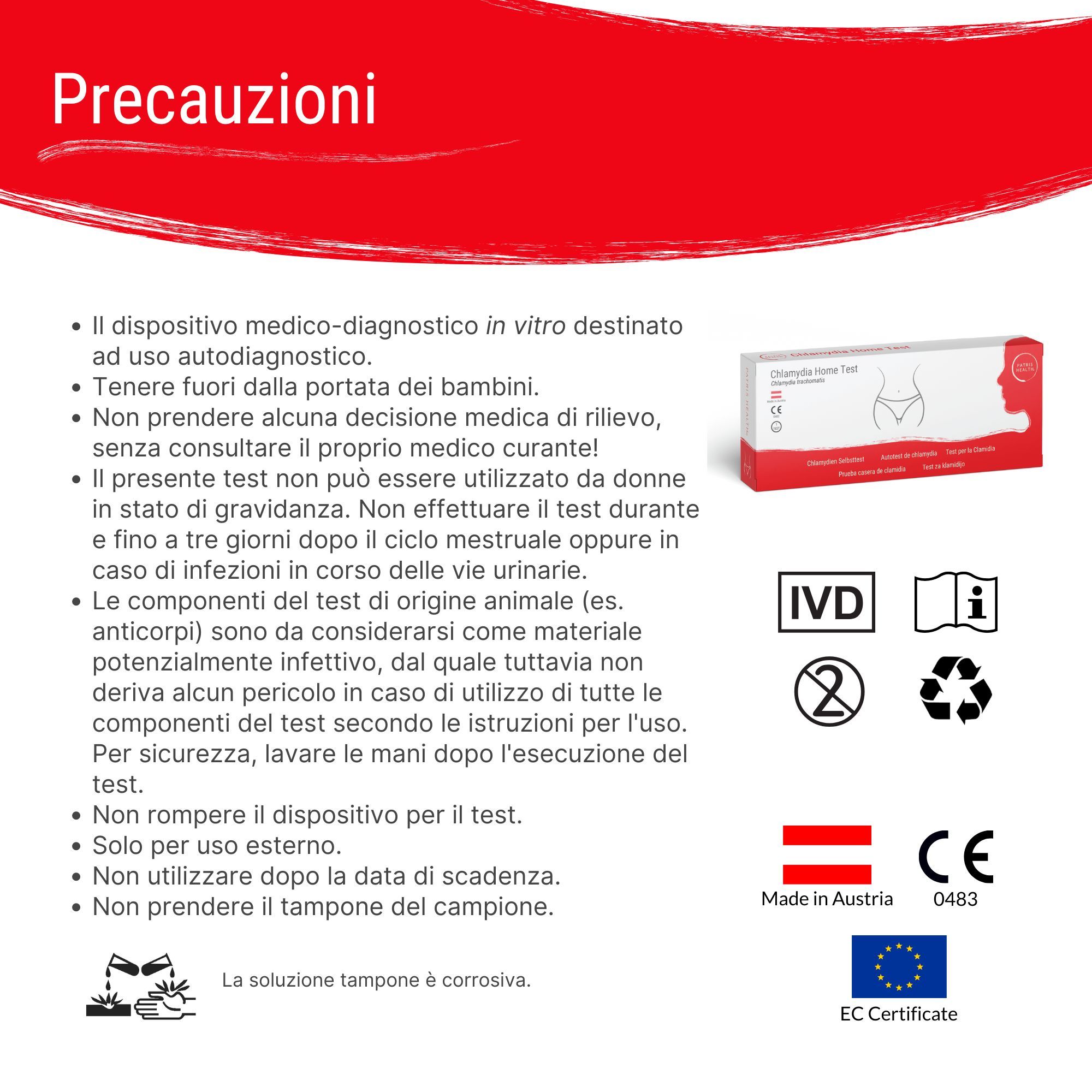 Test per la Clamidia Patris Health®