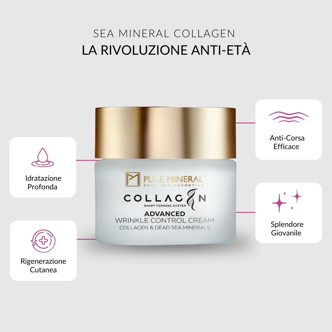 Pure Mineral - Crema Anti-Rughe Collagene
